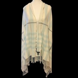 LOVE & LORE SOFT BLANKET SCARF/ SHAWL/ WRAP/ RAW & FRINGE ENDS